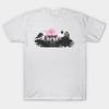 Asian Size Cotton Unisex Tshirt Print T-shirt Sakura - Kyoto Japan T-shirt No-Cut Print Regular Fit