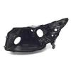 Black Plastic Headlight Cover for 09-13 Infiniti FX35 - Bottom Shell Lamp Holder
