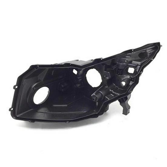 Black Plastic Headlight Cover for 09-13 Infiniti FX35 - Bottom Shell Lamp Holder