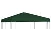 Marquee Roof Canvas - vidaXL - 3 X 3 M - Green - 310 G/m² - Waterproof