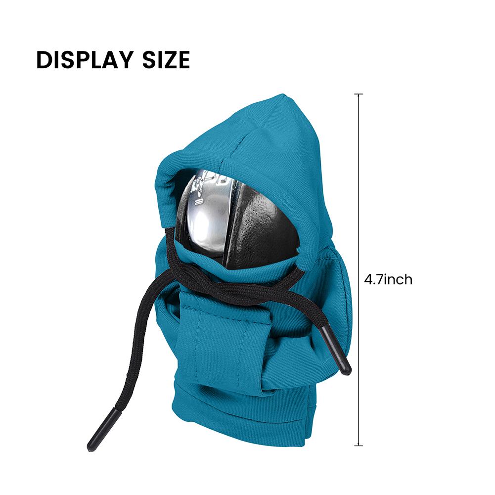 Car Shift Knob Hoodie Cover All Cotton 4.7in / 12cm Fashion Car Shifter Knob Cover For Manual And Automatic