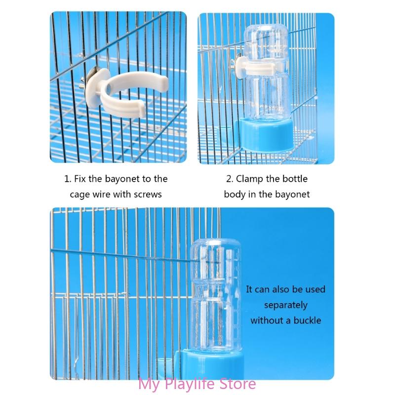 1Pc Parrot Automatic Drinker Pet Bird Feeder Automatic Feeding Tool Can Hang Bird Cage Pet Bird Supplies