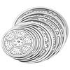 304 Stainless Steel Steaming Plate for Baozi and Dumplings - Round Steamer Sheet for Home Water Bath Use