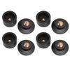 4Pcs Spker Isolation Feet Pad Aluminum Alloy   Spker Spike Pad for Subwoofer Amplifier CD DVD Player