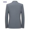 ROMON Men's Summer Ice Silk Anti-Wrinkle Casual Blazer