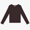 Leobeumiopisyeol Soft Long Sleeve T-Shirt (Brown)