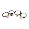 49MD Skull Hair Tie Skull Scrunchies Halloween Ponytail Holder Skull Elastic Bands Goth Hair Tie Punk Hair Scrunchies