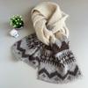 2025 Women's Cute Fair Isle Knit Scarf - Versatile Winter Warmth for Students & Couples