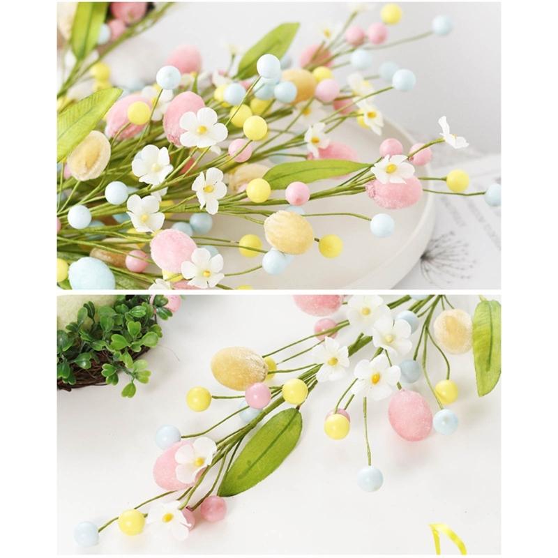 Durable Artificial Easter Flower Branch Insertion Exquisites Craftsmanship for Various Decoration Needs Long Lasting Use