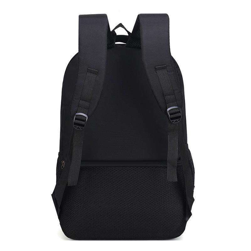 Schoolbag New Backpack Men's Business Computer Bag Unlabeled Printed Logo Travel Large Capacity Student School Bag
