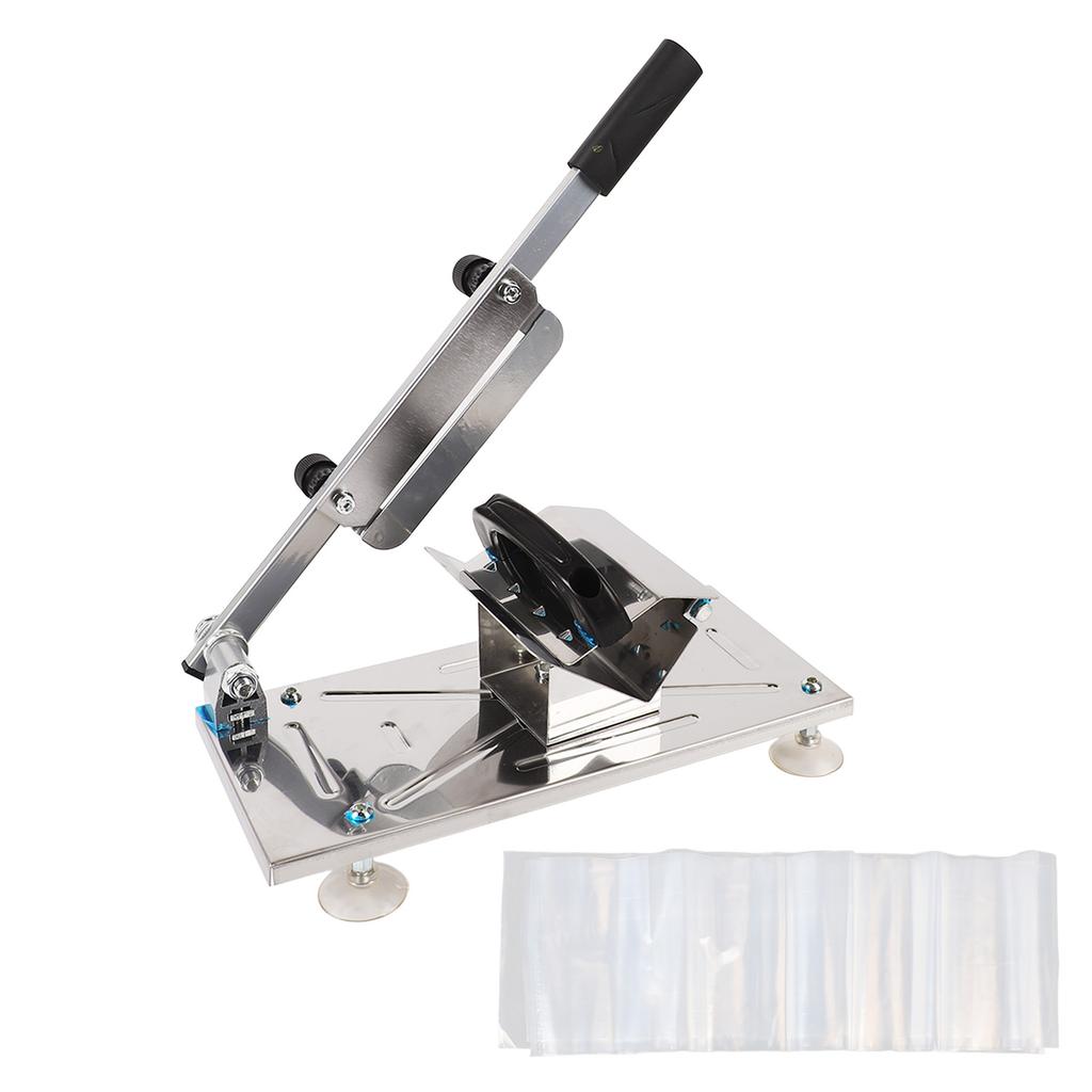 Ruční kráječ mraženého masa Skopové Šunka Hovězí Kráječ Řezací stroj Nerezová ocel Mražené maso