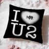 Fashion U-UU2 Cushion Cover Soft Washable Pillow Case Multi-Scene for Couch Bed Travel Office Use
