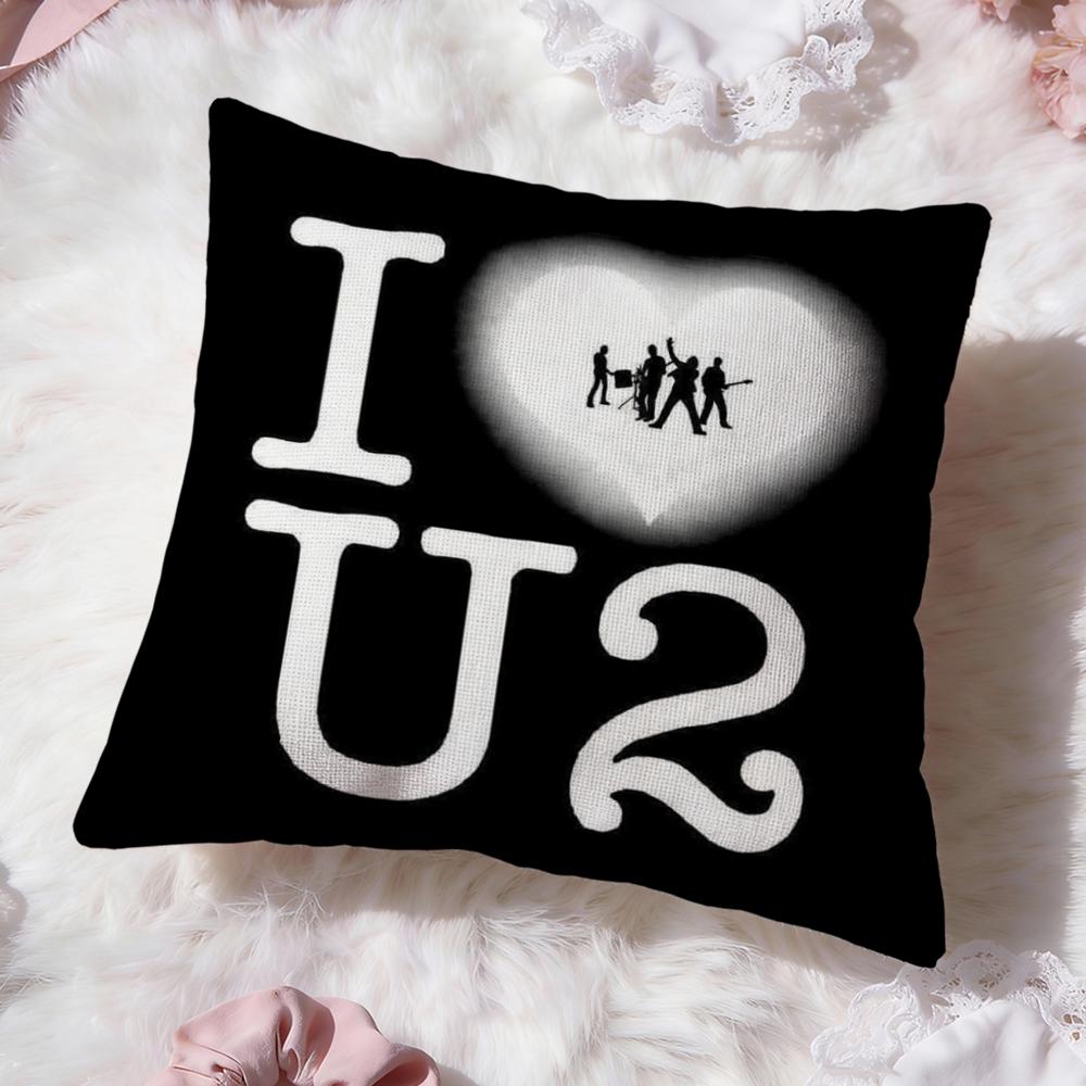 Fashion U-UU2 Cushion Cover Soft Washable Pillow Case Multi-Scene for Couch Bed Travel Office Use
