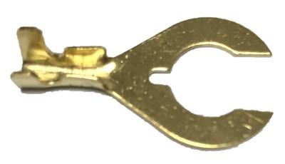 0,3 tolli (8 mm) C-tüüpi (Mooruspuu tüüp) Klemmid juhtmestiku töötlemiseks/DIY kasutamiseks, 50 tk komplekt