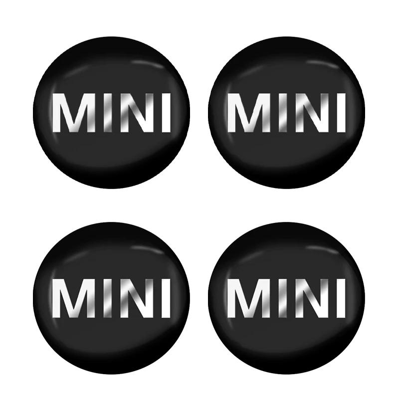 4PCS 56MM Car Wheel Center Hub Sticker For Mini Cooper JCW Works Hatch F54 F55 F56 F57 F60 R50 R52 R53 R55 R56 R57 Accessories 4pcs