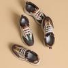 cm color matching Forrest Gump shoes women's new autumn lightweight soft-soled women's shoes versatile moral training heightening dad shoes