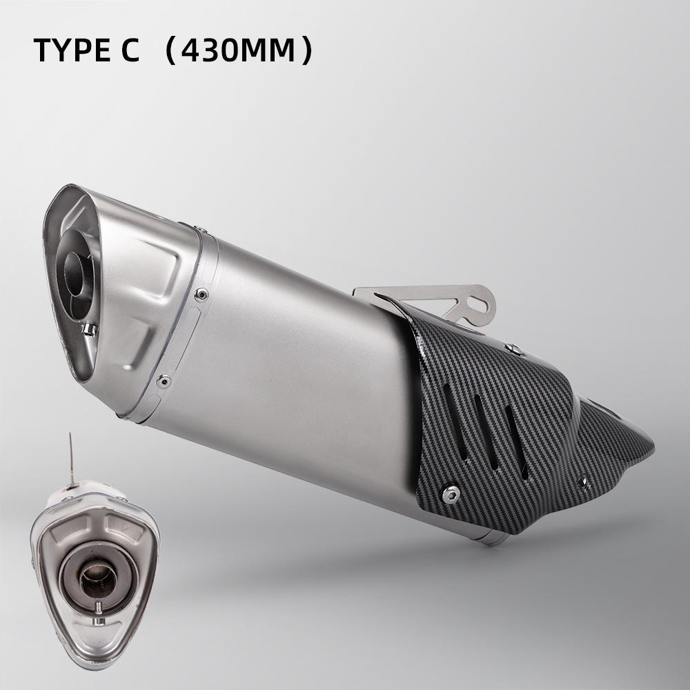 Motorcycle Exhaust Tailpipe for MT07, MT09, Z900, Z400, Ninja400, GSX250
