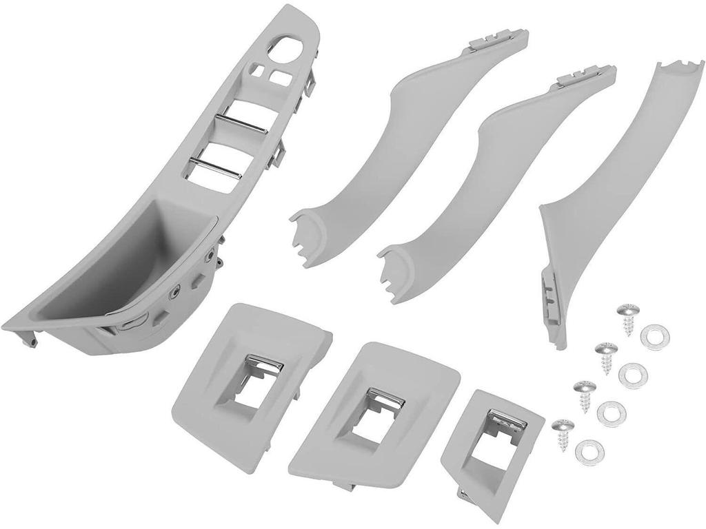 51417225877 Gray 7-Piece Set for BMW 5 Series F18 Door Armrests & Lift Switches