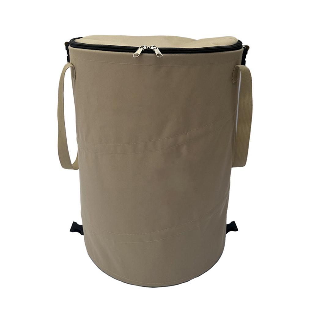 Camping Trash Can Foldable Dirty Clothes Basket Portable Reusable Foldable Garden Yard Trash Bag Storage Garden Picnic