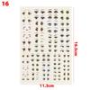 10 Pair Cartoon Crystal Eyes Stickers For Doll Eyes Accessories Anime Figurine Doll Face Organ Paster Eye Chips Paper