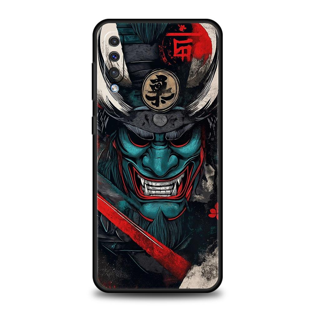 Japanese Bushido Samurai Phone Case For Samsung Galaxy A56 A36 A26 A34 A17 A16 A06 A14 A12 A54 A72 A22 A20e A52 A50 A40 A32Cover