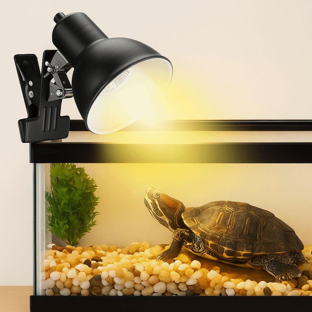 Verstellbare Heizung Schildkröten Sonnenlampe Thermostat Haustier Wärme-Glühbirne Amphibien Eidechsen