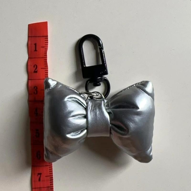 Stylish Keychain Elegant Bowknot Bag Pendant Cute Bowknot Bag Charm Fashion Bag Accessory Perfect Gift for Women Girls