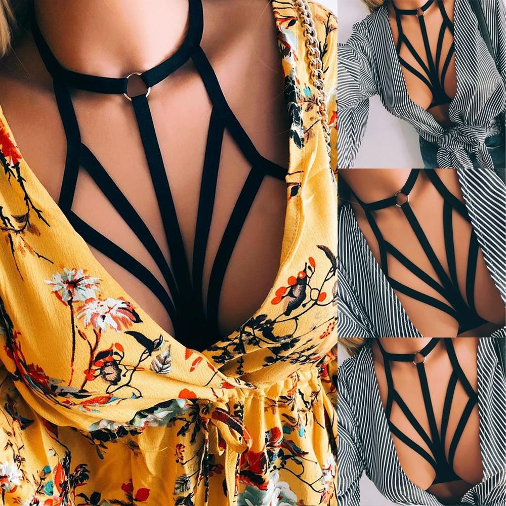 Women Bustier Bandage Bustier Lingerie Tops Bralette