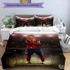 Lamine Yamal Barcelona Jubiläums Bettwäsche Set, Weiche Bettwäsche für Schlafzimmer Heimdekoration, Perfektes Geschenk für Fußballfans, Atmungsaktiver Bettbezug mit P