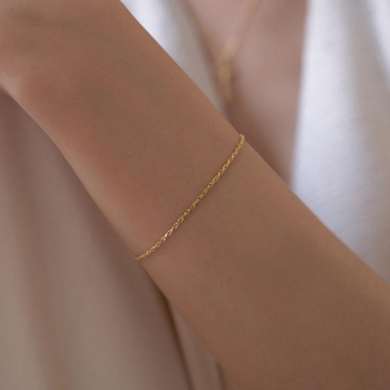 Dawn of Me Wave Chain Bracelet