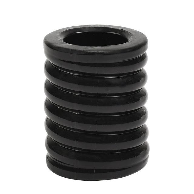 Male Penis Lock Cock Ring Bondage Erection Ball Ring Delay Ejaculation Reusable Enlargement Ball Stretcher Sex Toy For Man