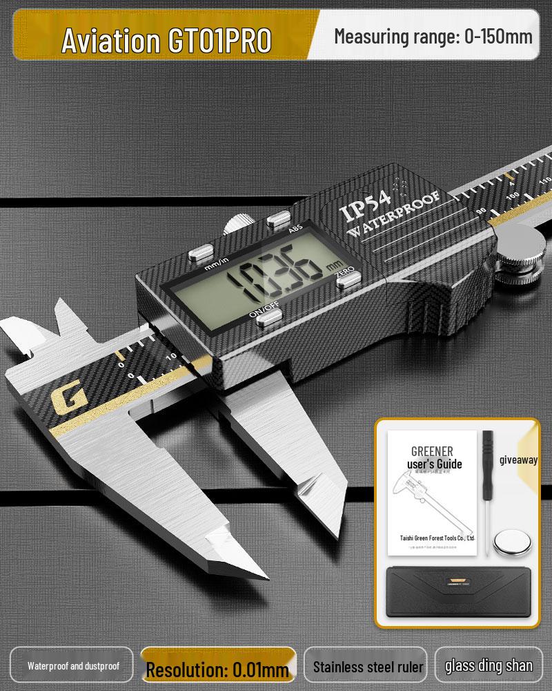 High-Precision Digital Vernier Caliper for Industrial and Jewelry Use