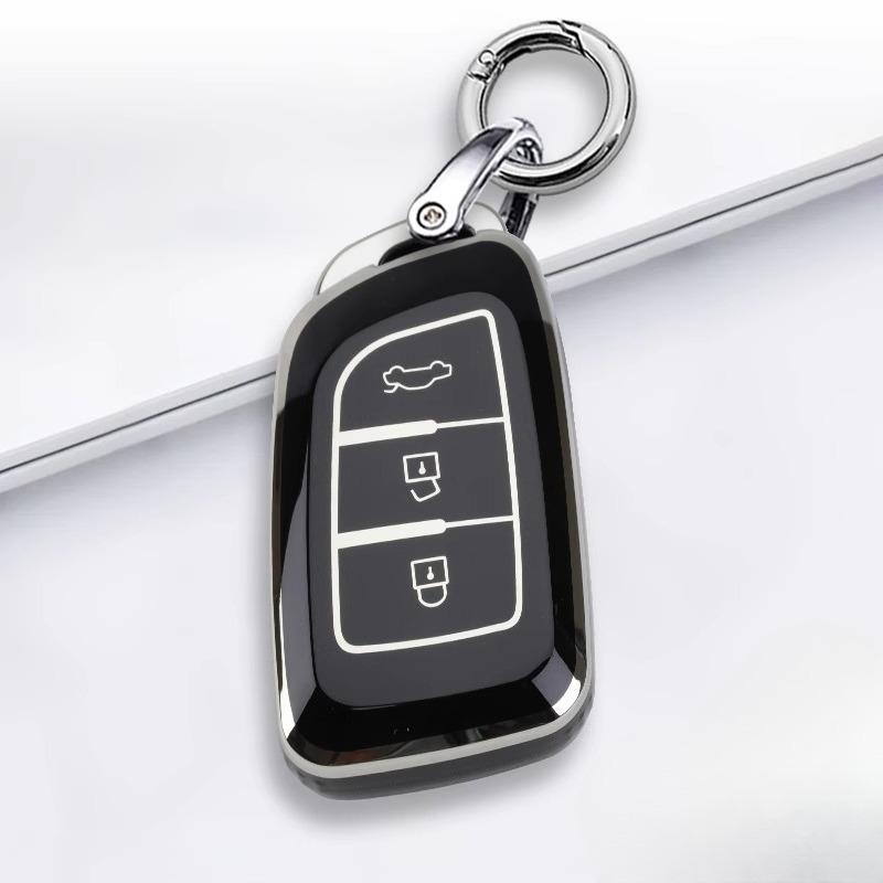 Universal Tpu Key Cover For Dongfeng E70/Ax3/Ax4/Ax5/Ax7/Mx5 - Protective Key Fob Case Keybag Keychain