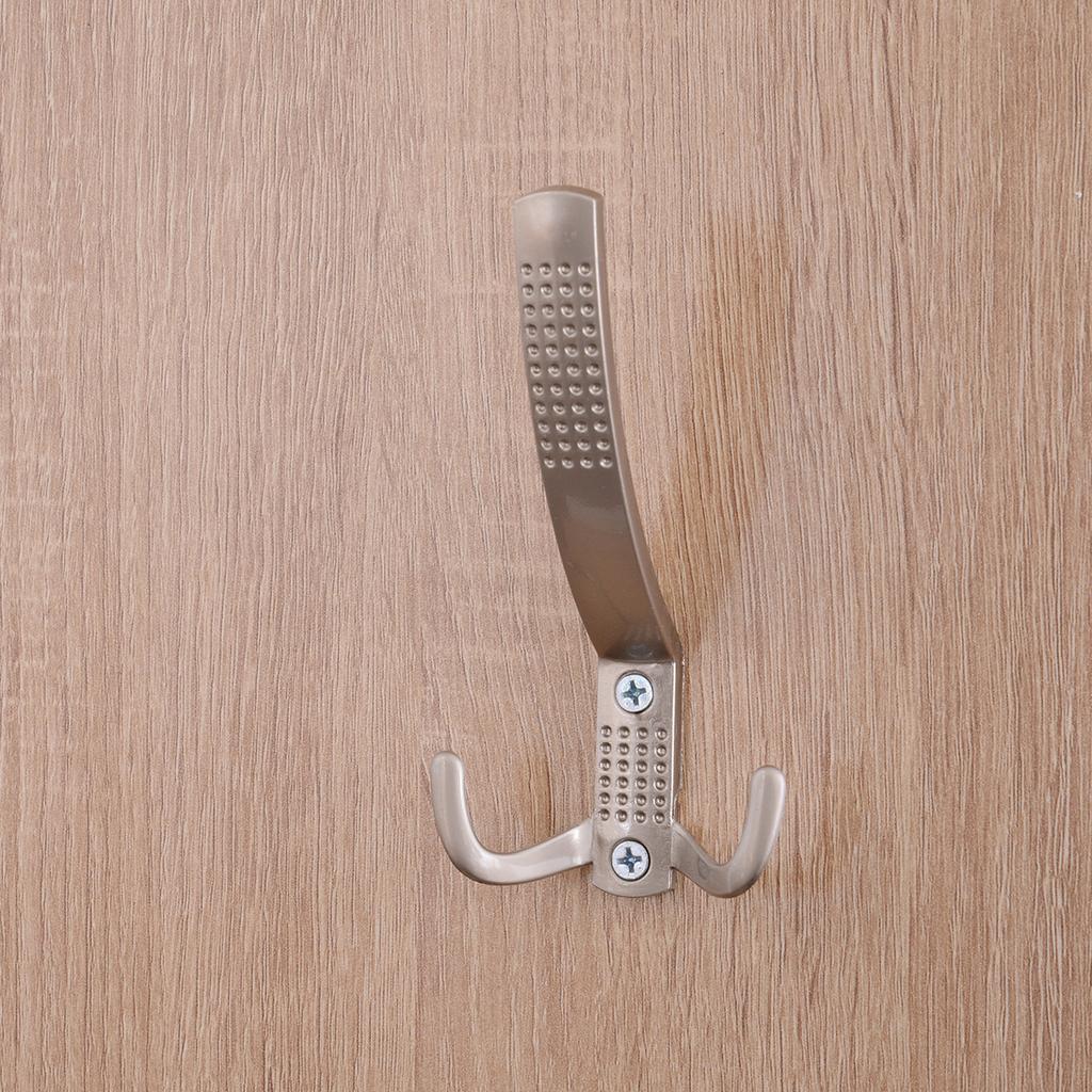 3-in-1 Flurmöbel-Set Garderobe Spiegel Schuhschrank Aufbewahrungs-Organizer m. Haken Holzfarbe