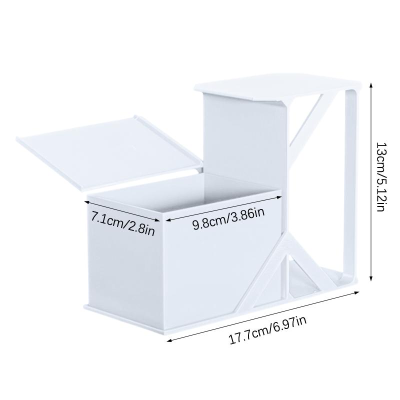 Sammelkarten-Scanner-Ständer Telefonhalter Kartenbox MTG-Karten Kunststoff-Organizer, Einfaches Kartenscannen Preisprüfung Universell