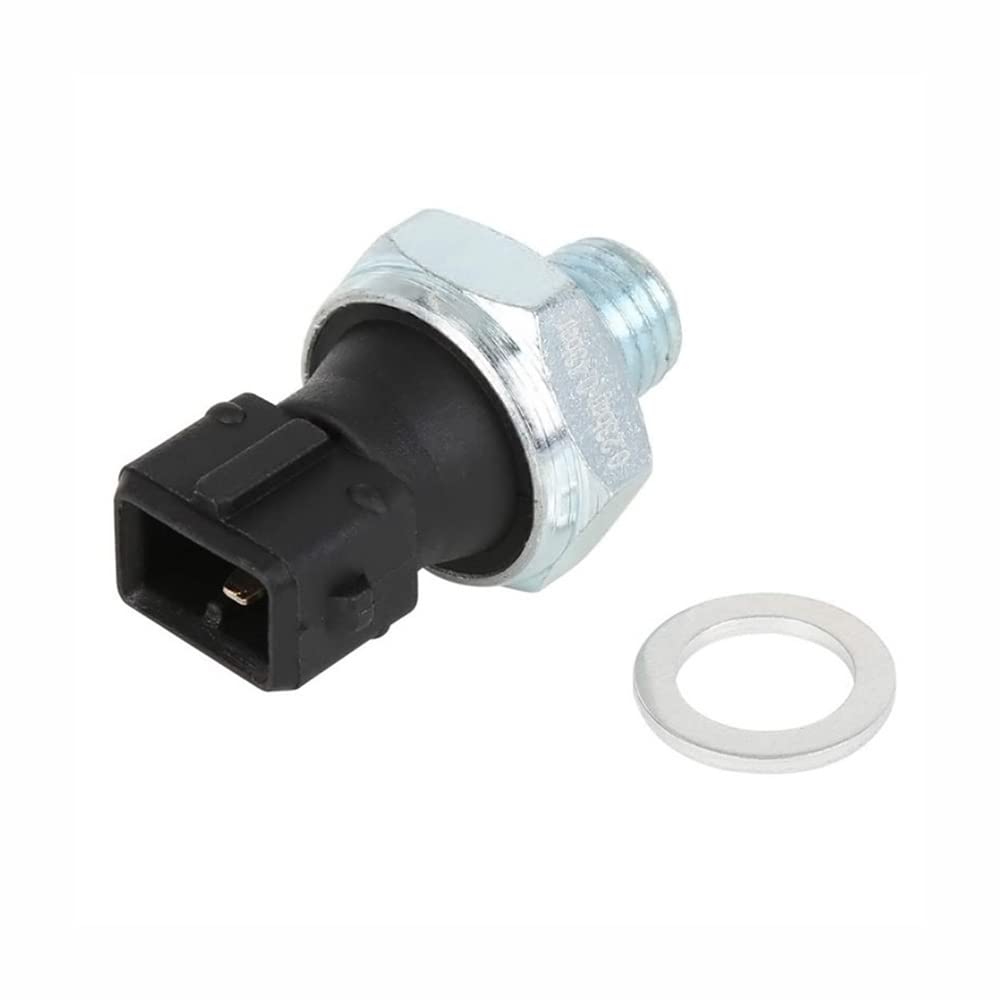 Riloer Engine Oil Pressure Switch 12618611273; 12611710509; 12611730160; 12617568480 Compatible with BMW 318I 318IS 525XI 635CSI 645CI 745LI 760LI M3