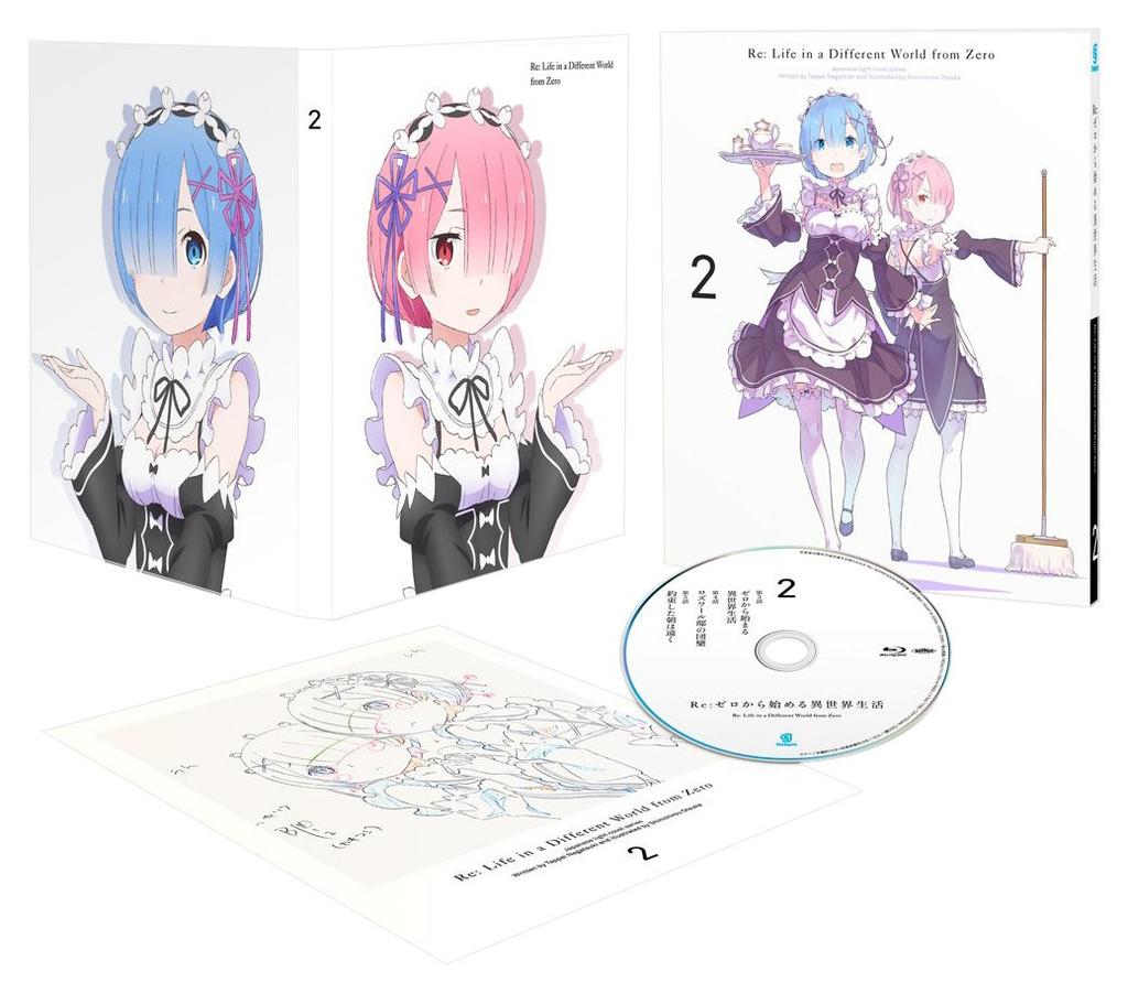 ReZERO -Starting Life in Another World- Vol.2 [Blu-ray]