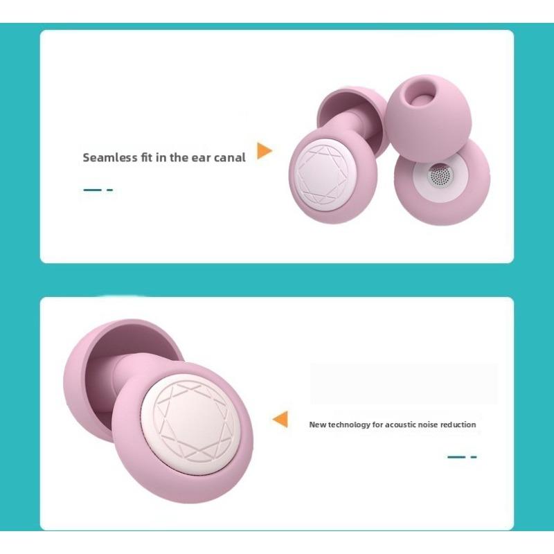 New Noise Reduction Sleep Earplugs Do Not Rise When Sleeping, Super Soft Anti-noise and Silent Sound Insulation Earplugs