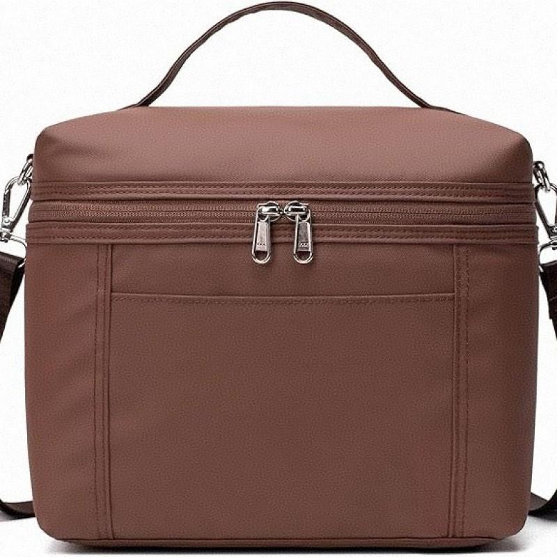 Large Capacity Waterproof Insulated Lunch Bag Foldable Cooler Tote School Office Picnic Commute