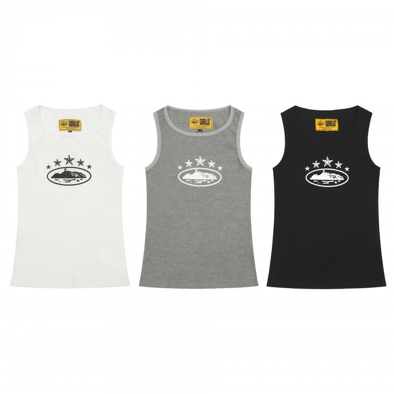 Mens Slim Fit Tank Top Breathable Cotton Sports Undershirt
