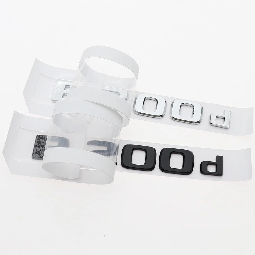 1PC 3D ABS Car Letter Logo Sticker Tail Badge Rear Trunk GJS6 Emblem For B170 B180 B200 B200d B220 B250 B250e A260 CDI CGI 4MATIC