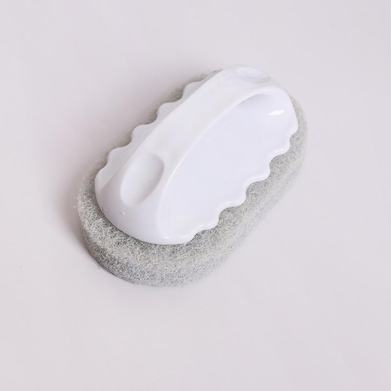 Cleaning Brush Household Kitchen with Handle Sponge Wipe белый