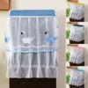 Lace Water Dispenser Cover Towel Translucent Barrel Dust Cover  for Home Office Decoration