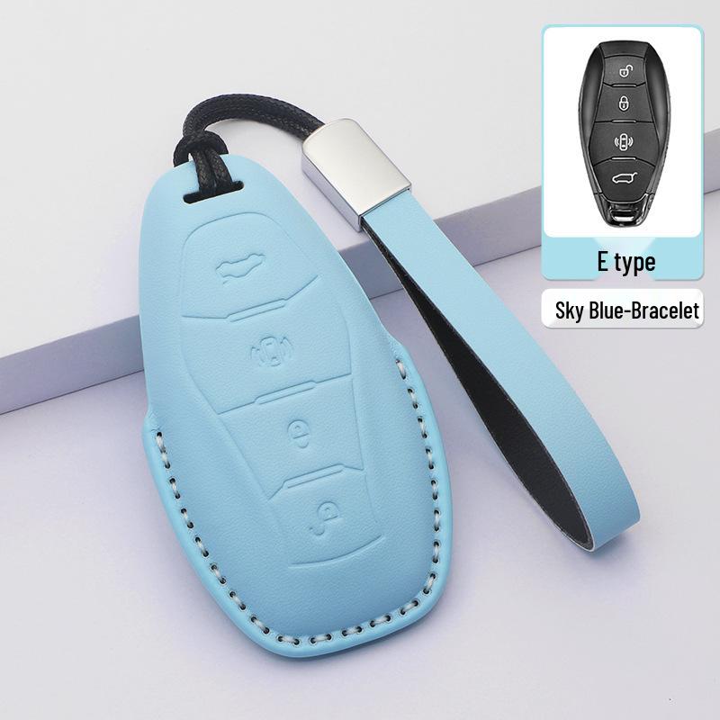 Key Cover and Buckle for Hongqi: HS5, H5, H9, HS7, H6, HS3, HQ9, and EH7 Models