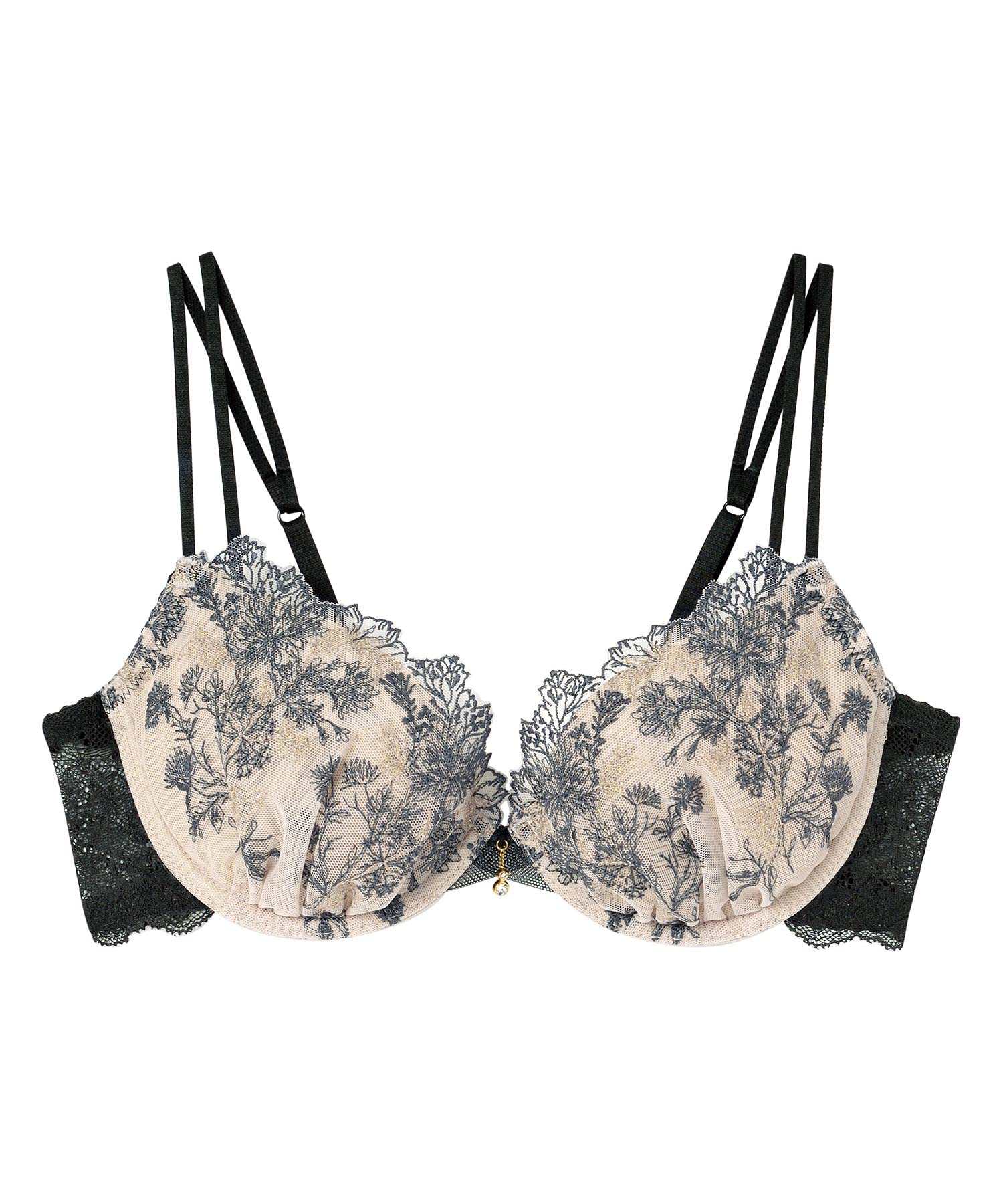 

Lightweight and Creates a Naturally Rounded Bust BYJ471 OC F70 Amphi/Wacoal Bra, Comfortable, Silhouette, [Hane Bra],