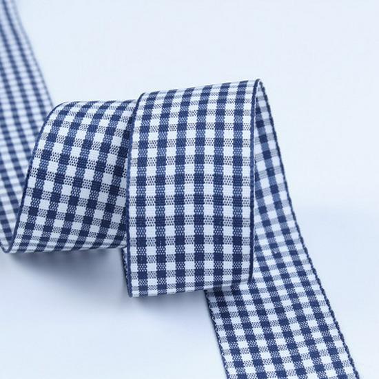 Gingham and Houndstooth Ribbon Bows for Hair Accessories, Gift Wrapping, and Crafts.