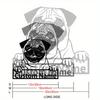 Custom Pug Dog Metal Wall Art, Adorable Home Decor, Easy Hang Name Sign