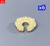 Briques MOC Figure 4cm porter masque de protection faciale Masques Collier Port de cou Collier Bloc de construction éducatif Accessoires assemblés Jouets pour enfants