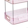 Cosmetic Storage Organizer Large Capacity Display Shelf Desk Box for Lipstick