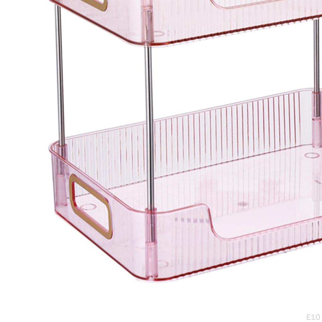 Cosmetic Storage Organizer Large Capacity Display Shelf Desk Box for Lipstick